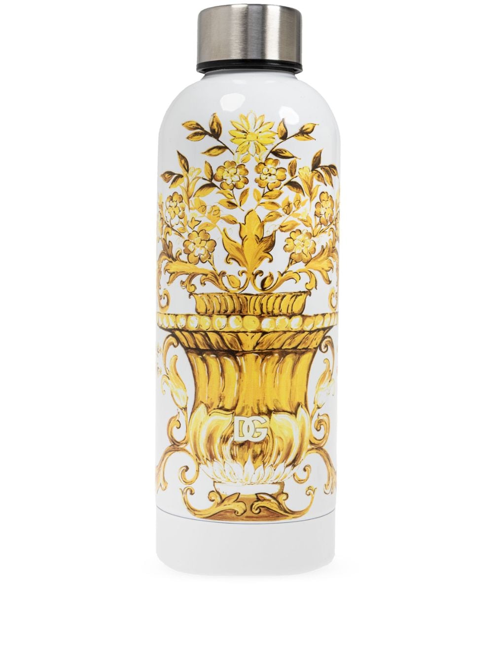 Dolce & Gabbana giallo print bottle - White von Dolce & Gabbana