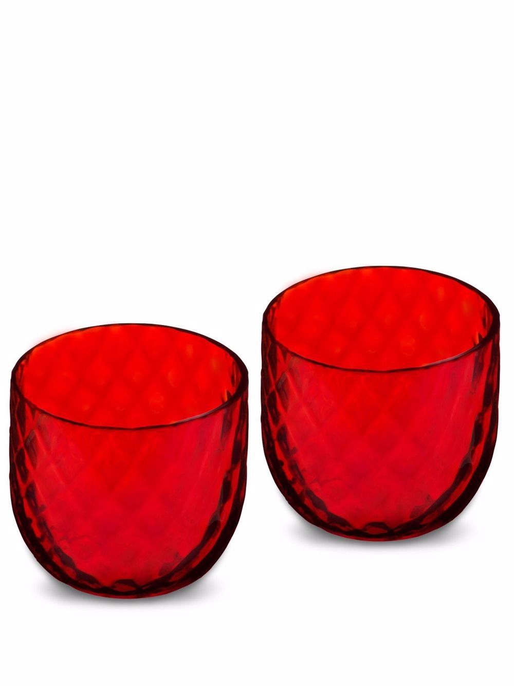 Dolce & Gabbana hand-blown Murano shot glasses (set of 2) - Red von Dolce & Gabbana