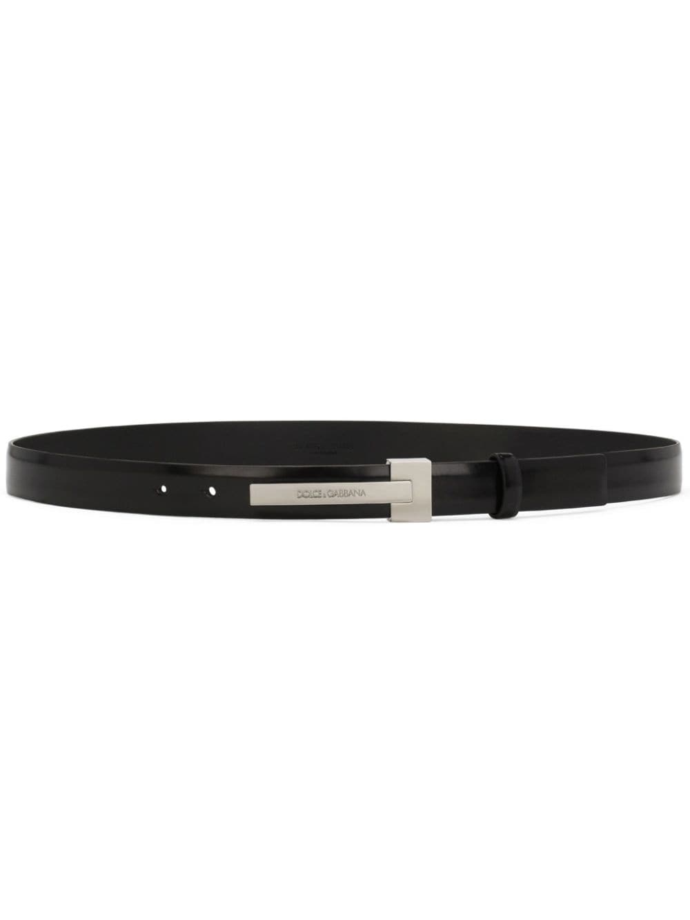 Dolce & Gabbana leather belt - Black von Dolce & Gabbana