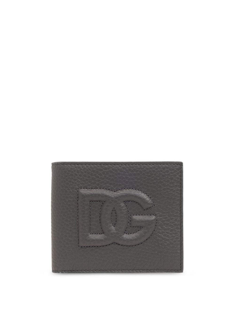 Dolce & Gabbana logo-embossed leather wallet - Grey von Dolce & Gabbana