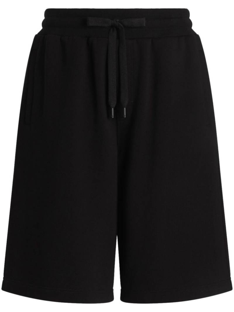 Dolce & Gabbana logo-embossed shorts - Black von Dolce & Gabbana