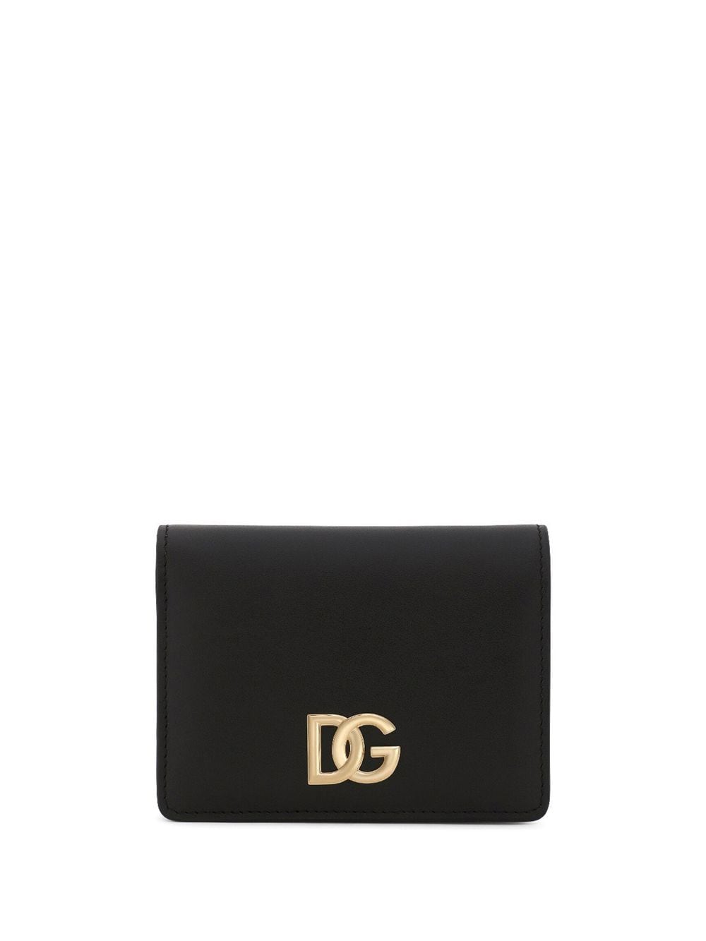 Dolce & Gabbana DG-logo leather wallet - Black von Dolce & Gabbana