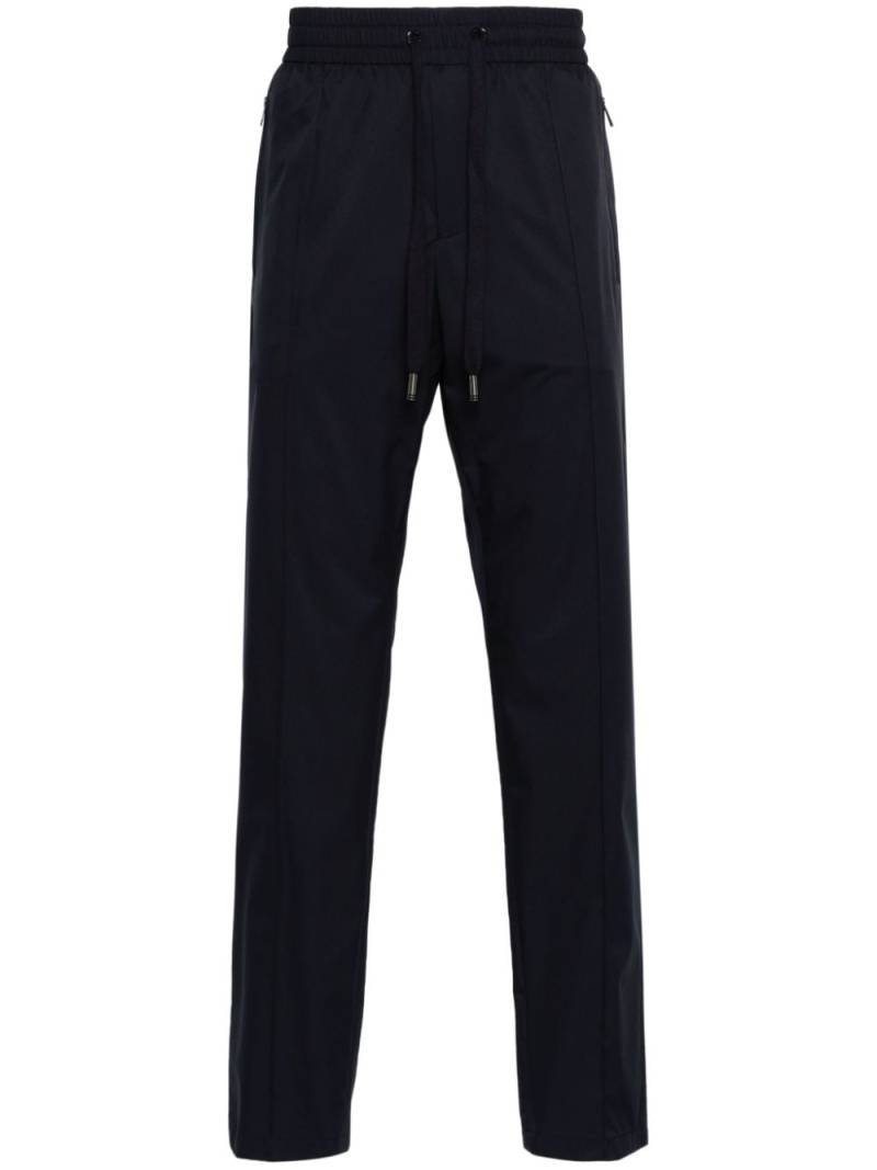 Dolce & Gabbana logo-plaque jogging pants - Blue von Dolce & Gabbana