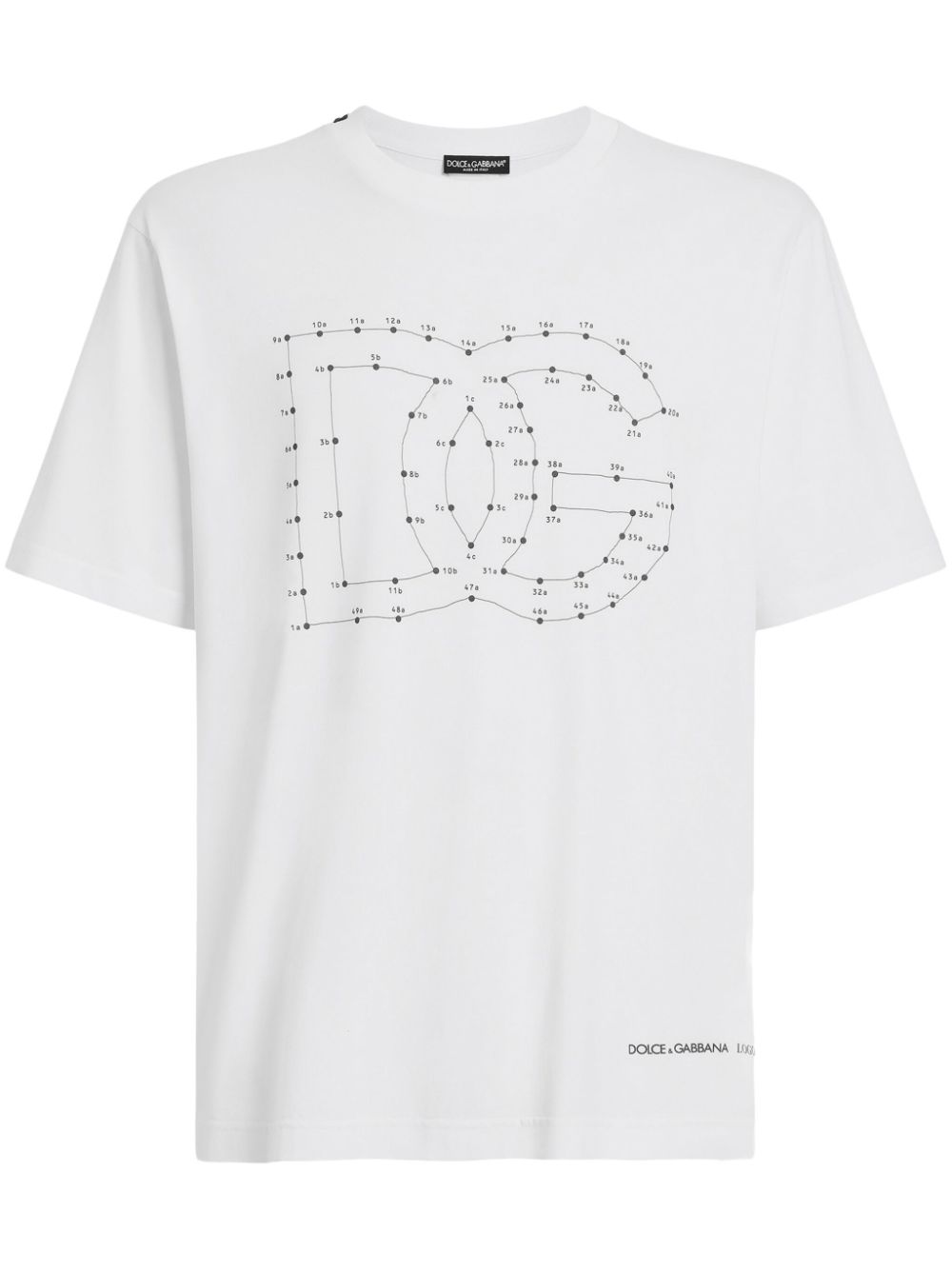 Dolce & Gabbana logo-print T-shirt - White von Dolce & Gabbana