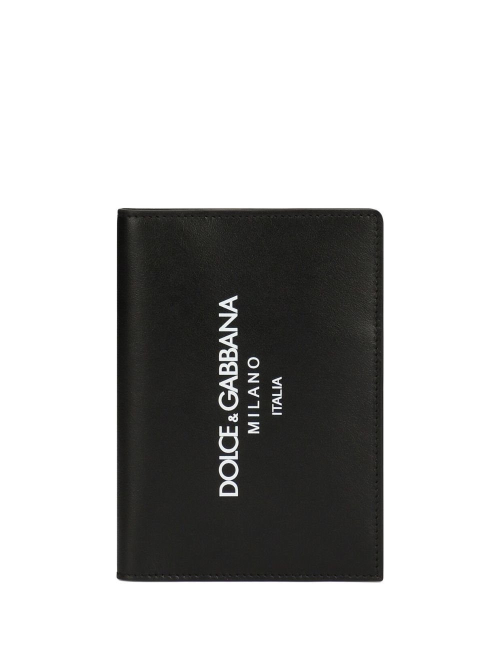 Dolce & Gabbana logo-print bi-fold wallet - Blue von Dolce & Gabbana