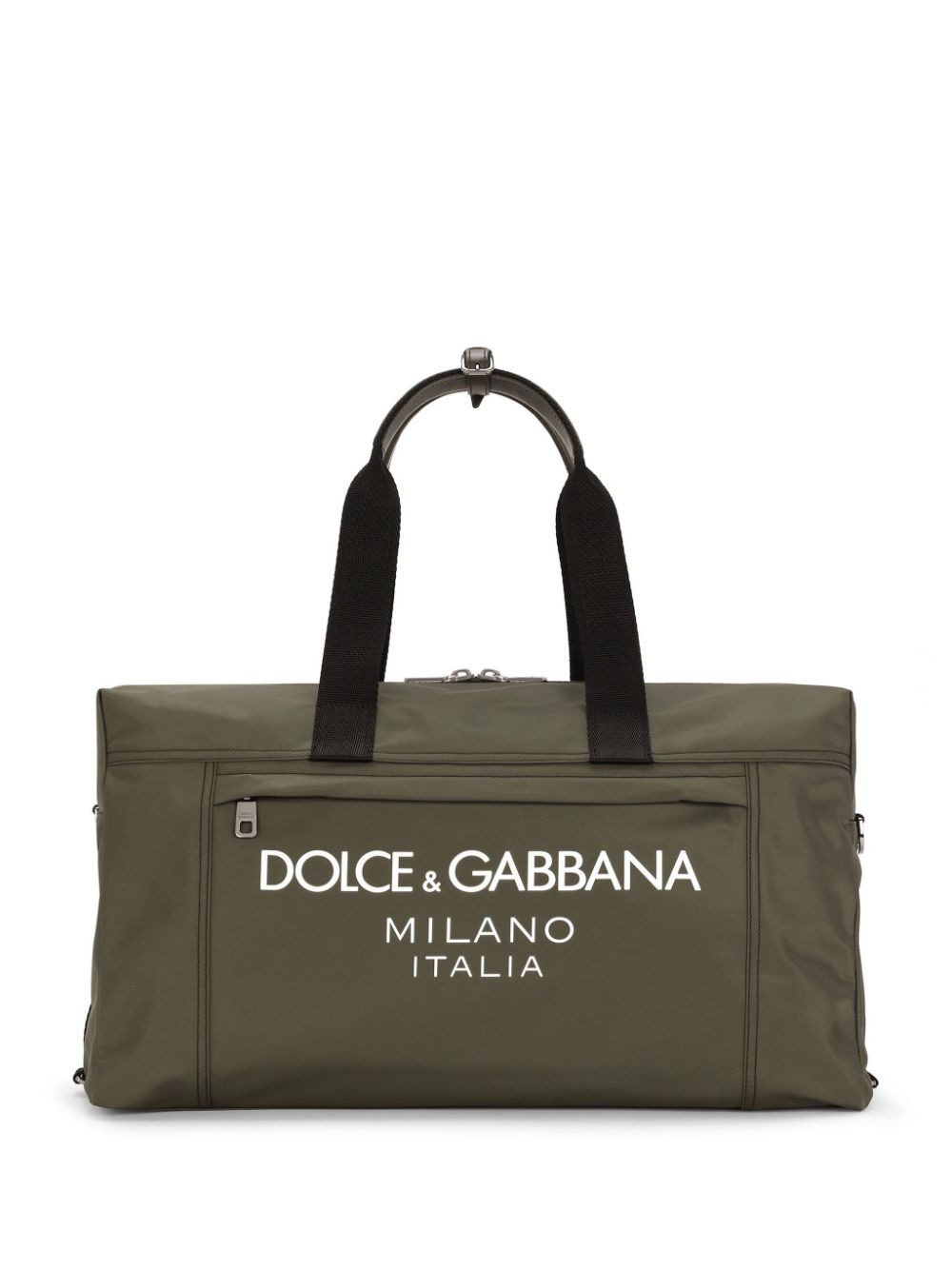 Dolce & Gabbana logo-stamp holdall bag - Green von Dolce & Gabbana