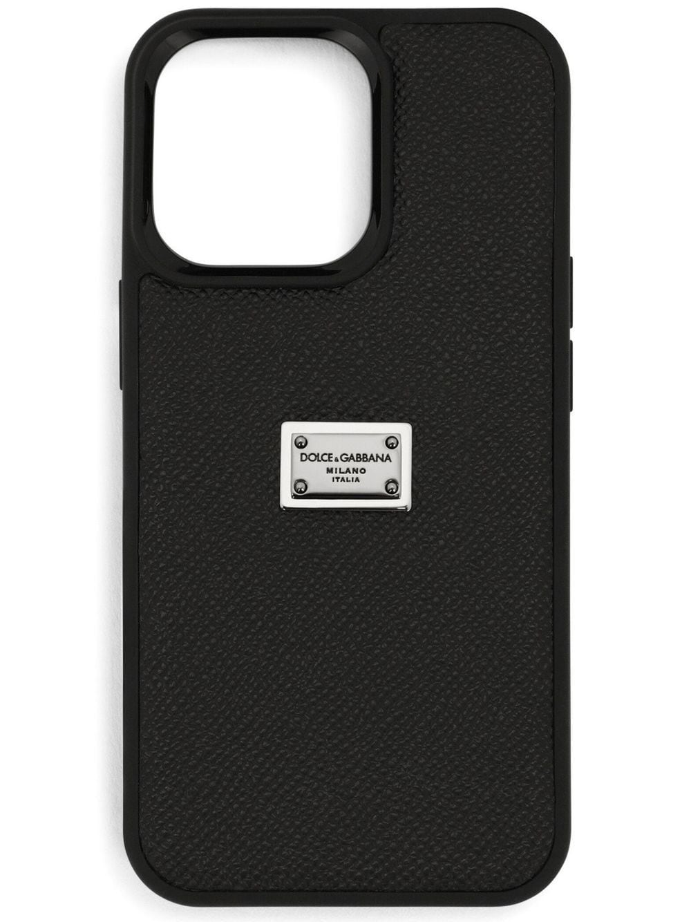 Dolce & Gabbana logo-tag iPhone 13 Pro case - Black von Dolce & Gabbana