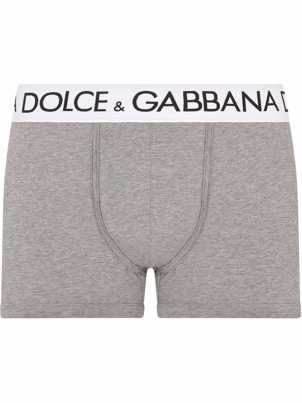 Dolce & Gabbana logo-waistband boxer briefs - Grey von Dolce & Gabbana