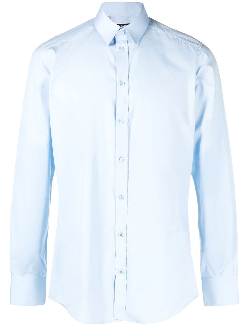 Dolce & Gabbana long-sleeve button-fastening shirt - Blue von Dolce & Gabbana