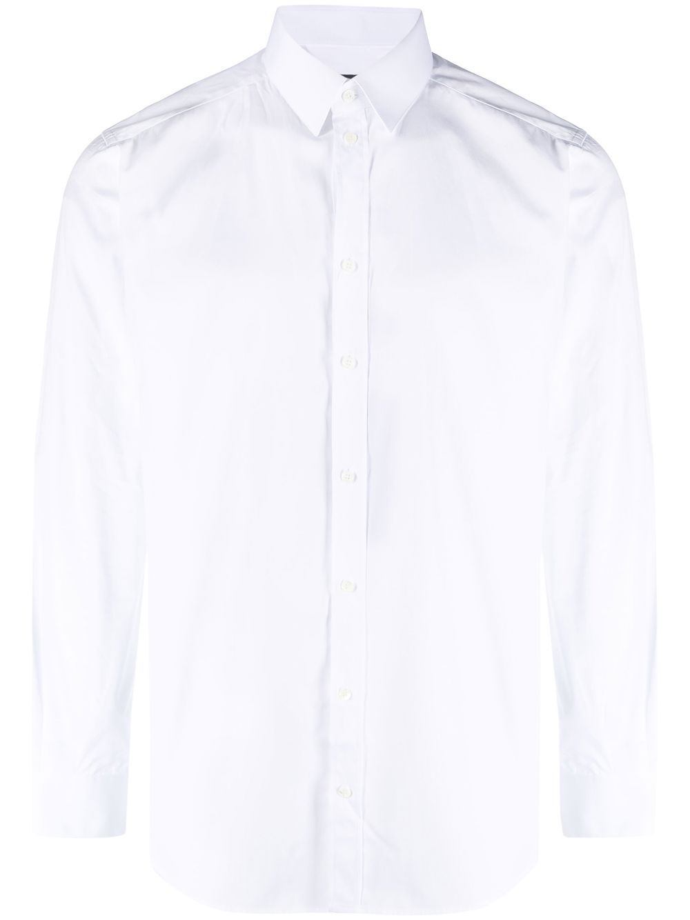 Dolce & Gabbana long-sleeve button-fastening shirt - White von Dolce & Gabbana