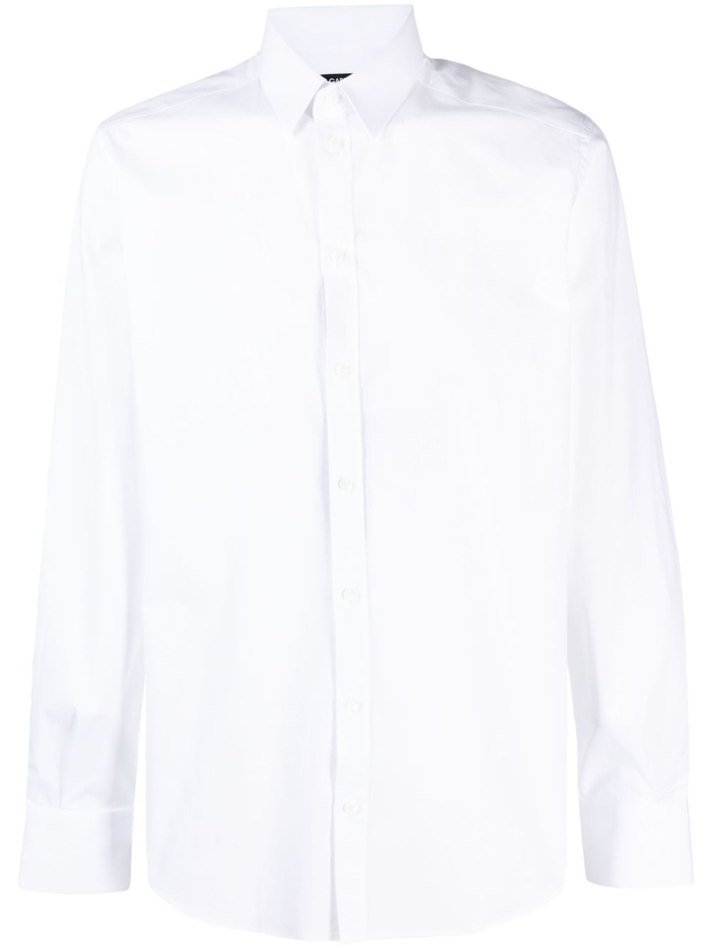 Dolce & Gabbana long-sleeve cotton shirt - White von Dolce & Gabbana