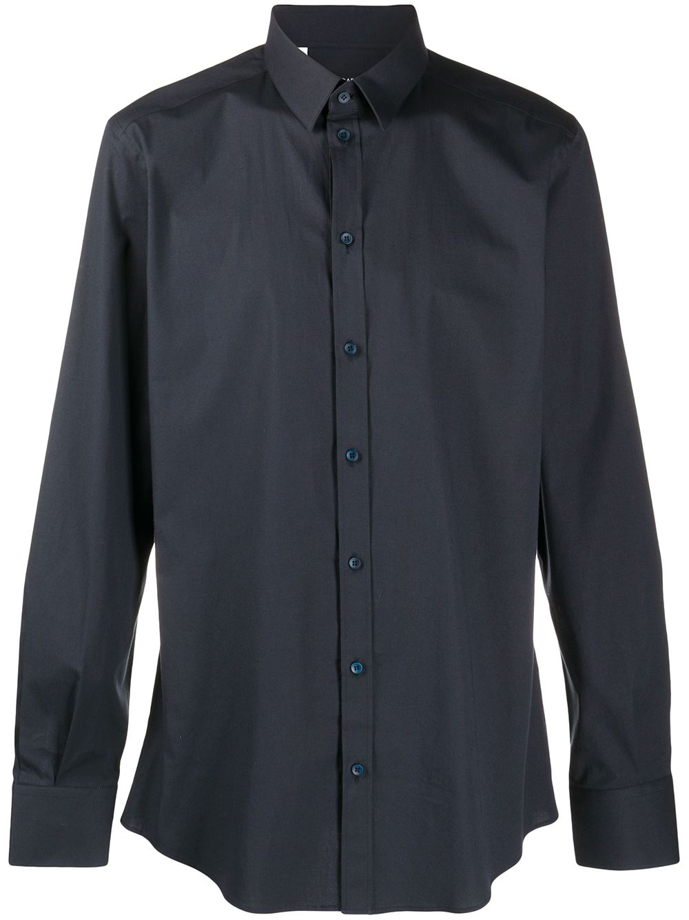 Dolce & Gabbana Gold-fit poplin shirt - Blue von Dolce & Gabbana