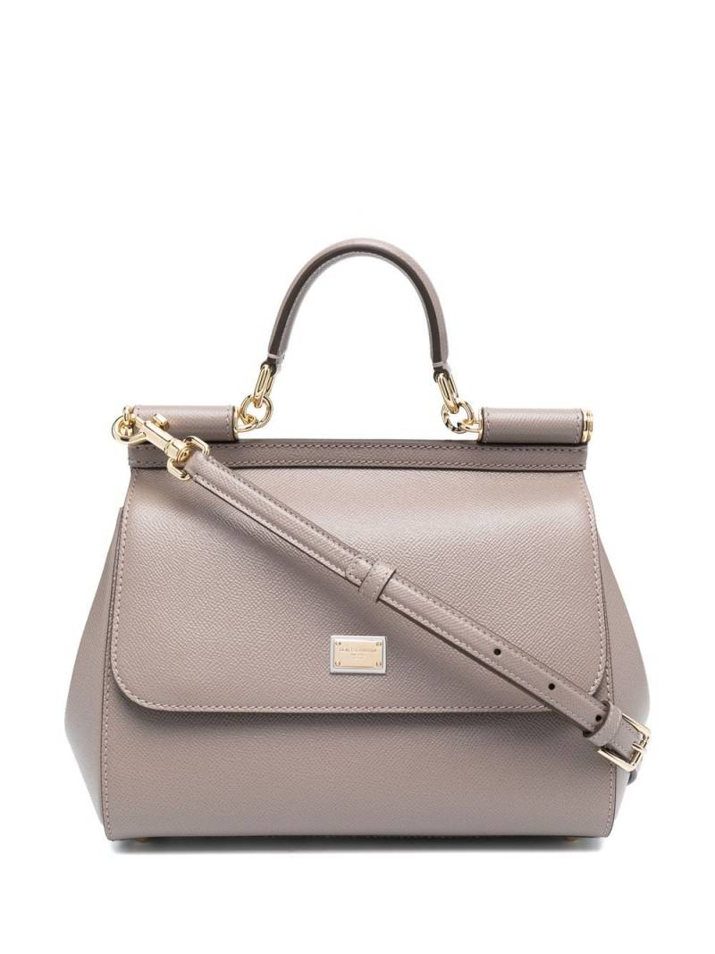 Dolce & Gabbana medium Sicily shoulder bag - Grey von Dolce & Gabbana