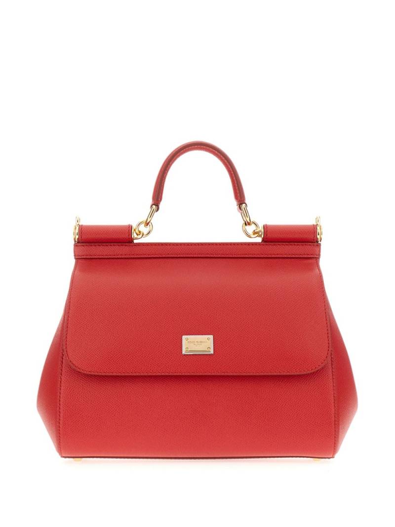 Dolce & Gabbana Sicily shoulder bag - Red von Dolce & Gabbana