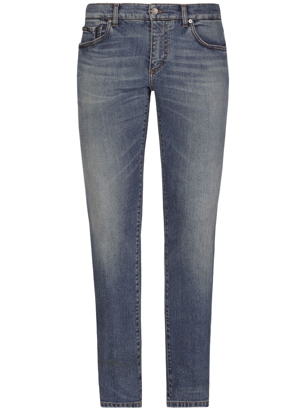 Dolce & Gabbana mid-rise skinny jeans - Blue von Dolce & Gabbana