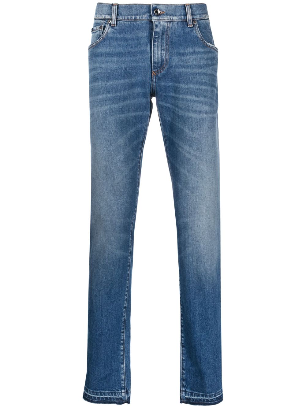 Dolce & Gabbana mid-rise skinny jeans - Blue von Dolce & Gabbana