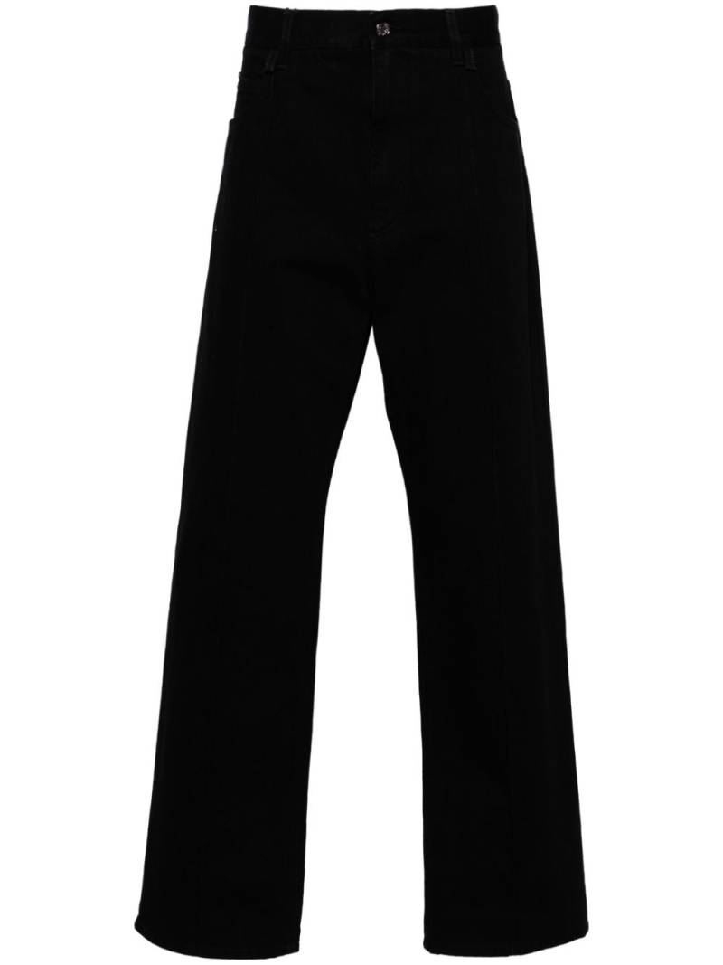 Dolce & Gabbana mid-rise straight-leg jeans - Black von Dolce & Gabbana