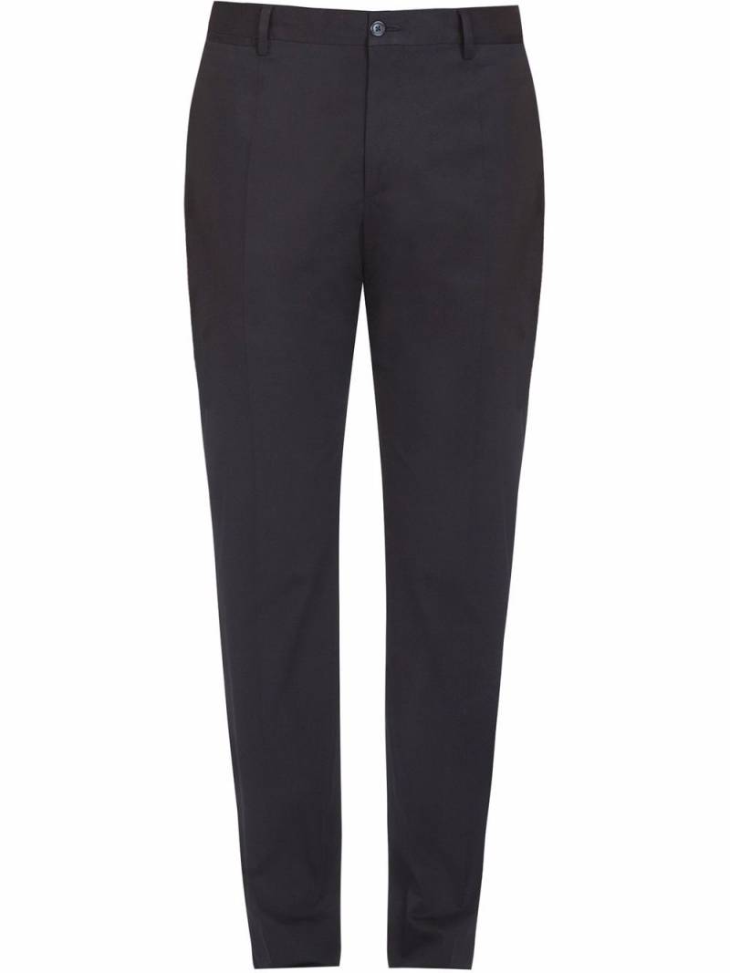 Dolce & Gabbana mid-rise tailored trousers - Blue von Dolce & Gabbana