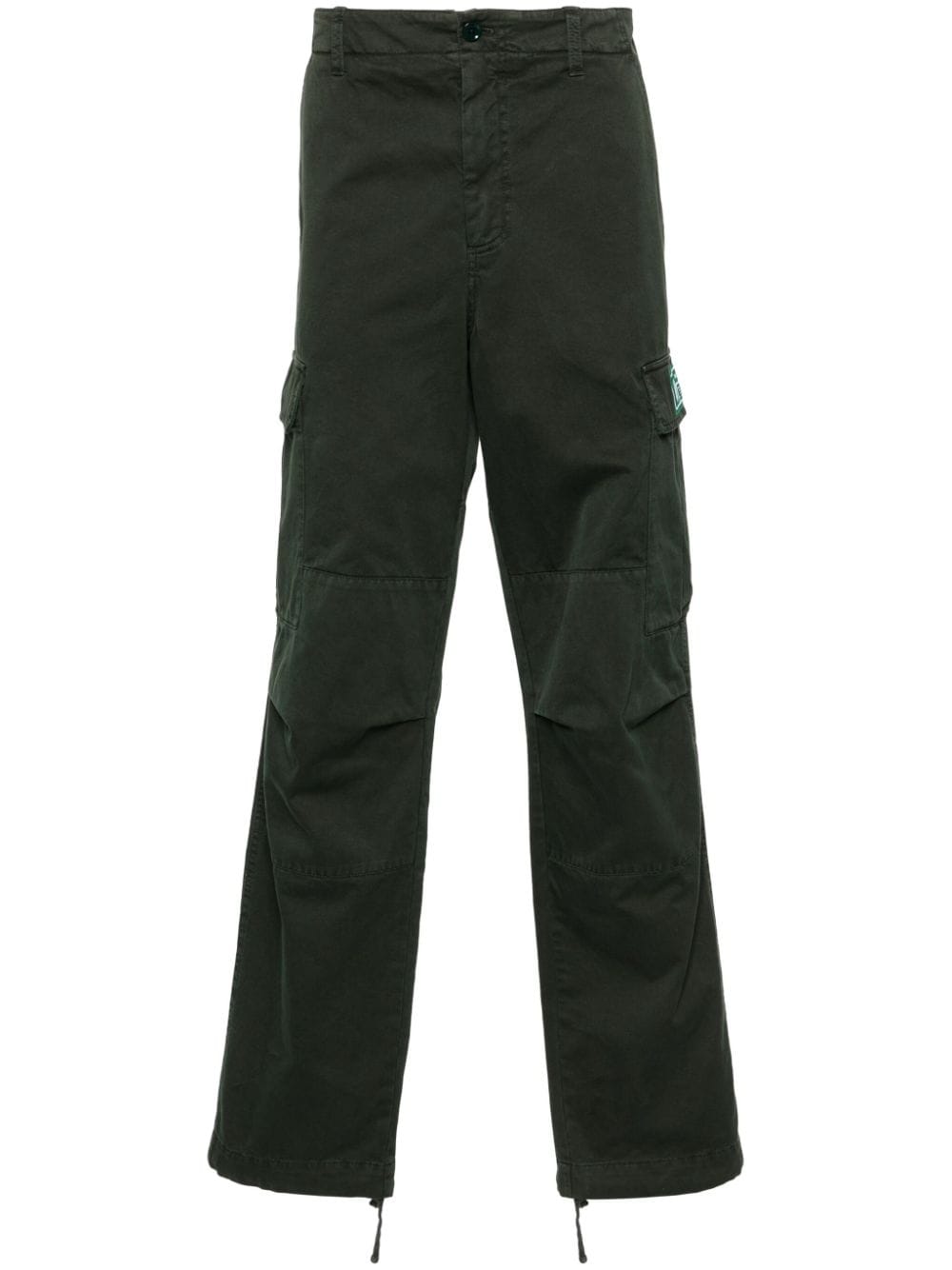 Dolce & Gabbana mid-rise twill cargo pants - Green von Dolce & Gabbana