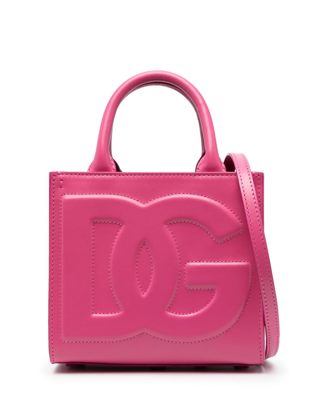 Dolce & Gabbana mini DG Daily tote bag - Pink von Dolce & Gabbana