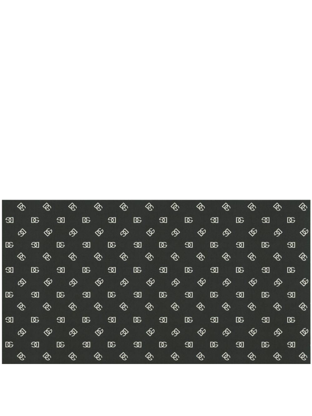 Dolce & Gabbana monogram-logo wallpaper - Black von Dolce & Gabbana