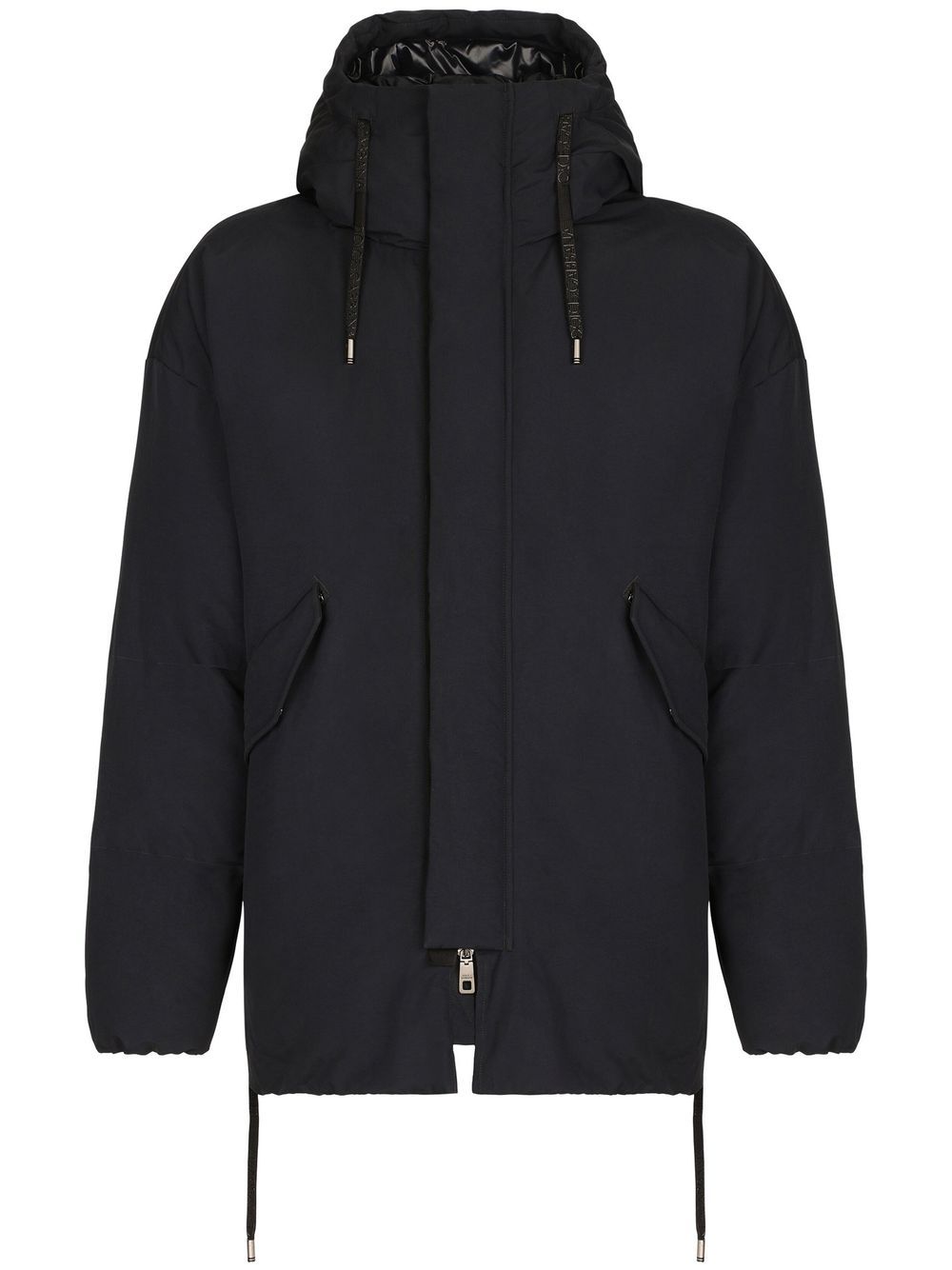 Dolce & Gabbana padded parka coat - Black von Dolce & Gabbana