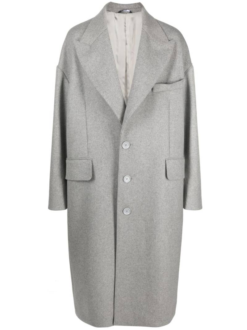 Dolce & Gabbana peak-lapels single-breasted coat - Grey von Dolce & Gabbana