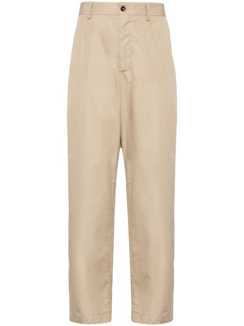 Dolce & Gabbana poplin trousers - Brown von Dolce & Gabbana