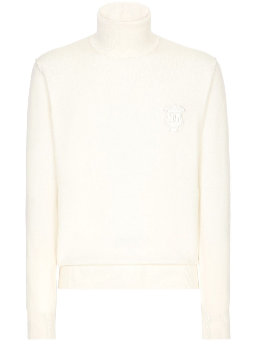 Dolce & Gabbana roll-neck cashmere jumper - Neutrals von Dolce & Gabbana