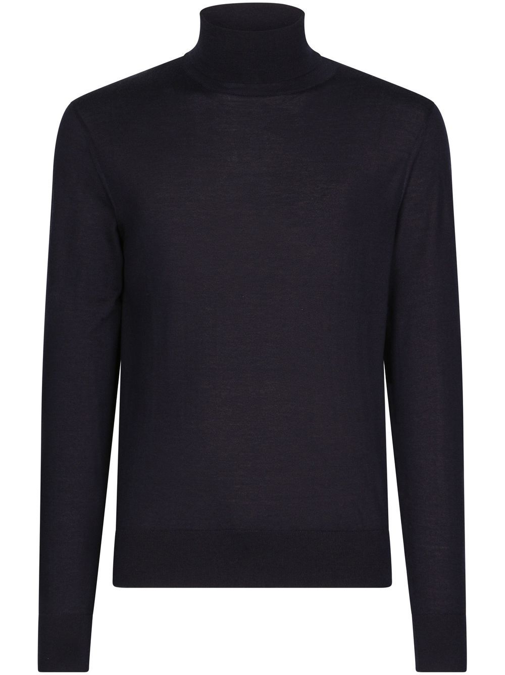 Dolce & Gabbana roll-neck cashmere-silk jumper - Black von Dolce & Gabbana