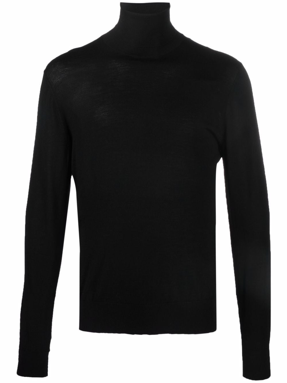 Dolce & Gabbana roll-neck virgin wool jumper - Black von Dolce & Gabbana