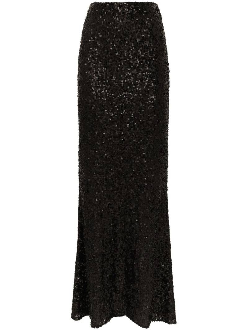 Dolce & Gabbana sequinned mermaid maxi skirt - Black von Dolce & Gabbana