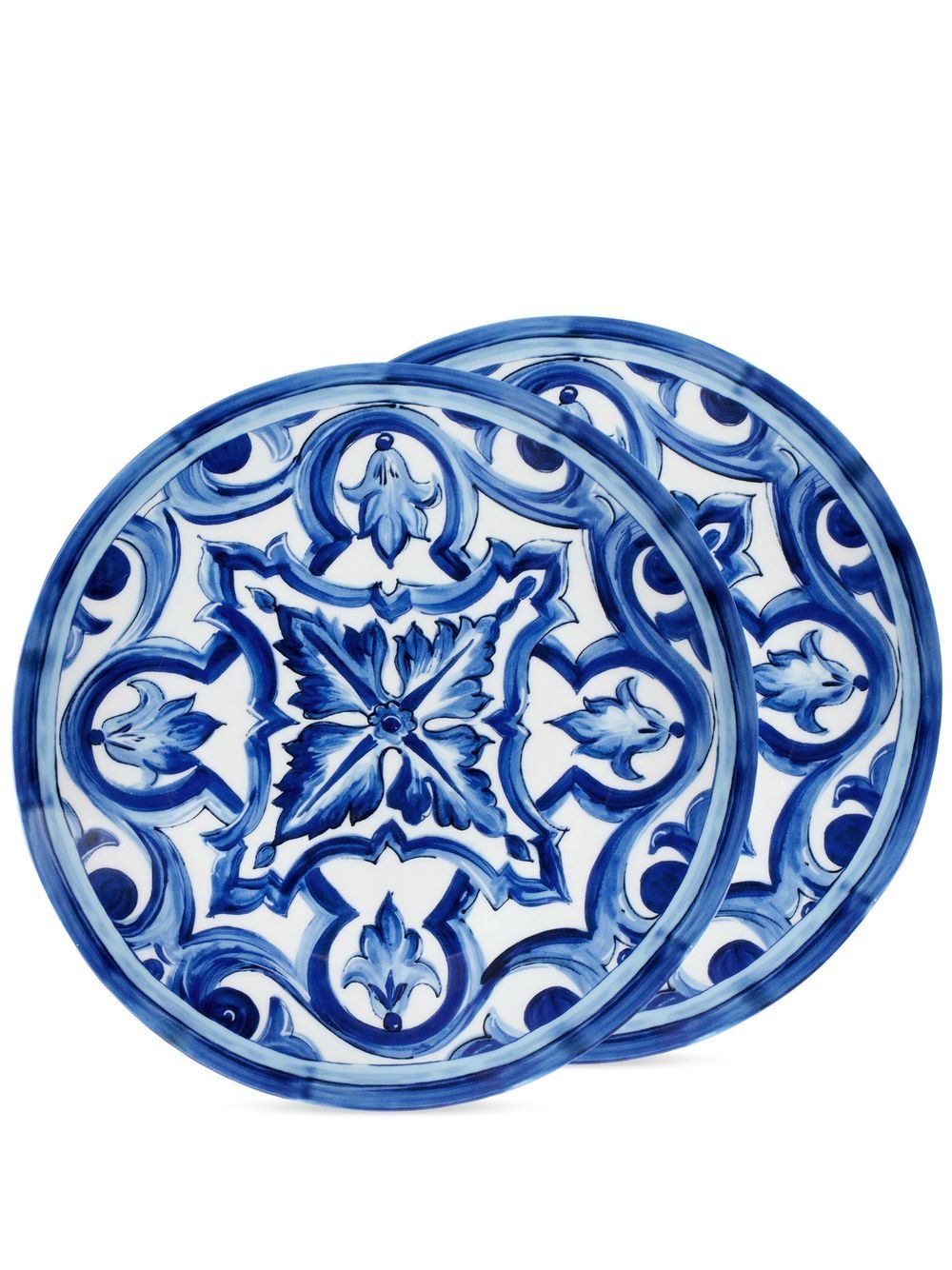 Dolce & Gabbana set-of-two dinner plates - Blue von Dolce & Gabbana