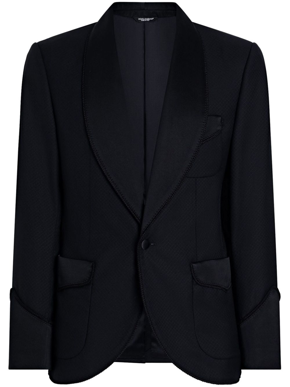 Dolce & Gabbana shawl-lapels blazer - Blue von Dolce & Gabbana