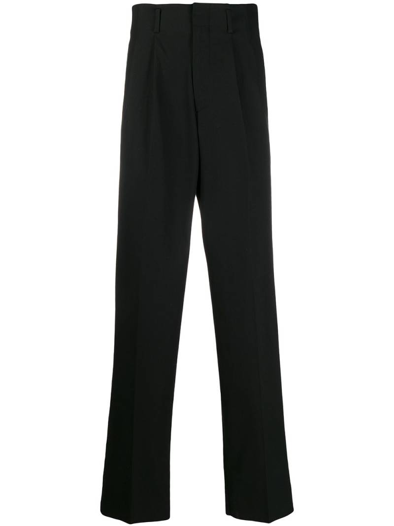 Dolce & Gabbana side band loose-fit trousers - Black von Dolce & Gabbana