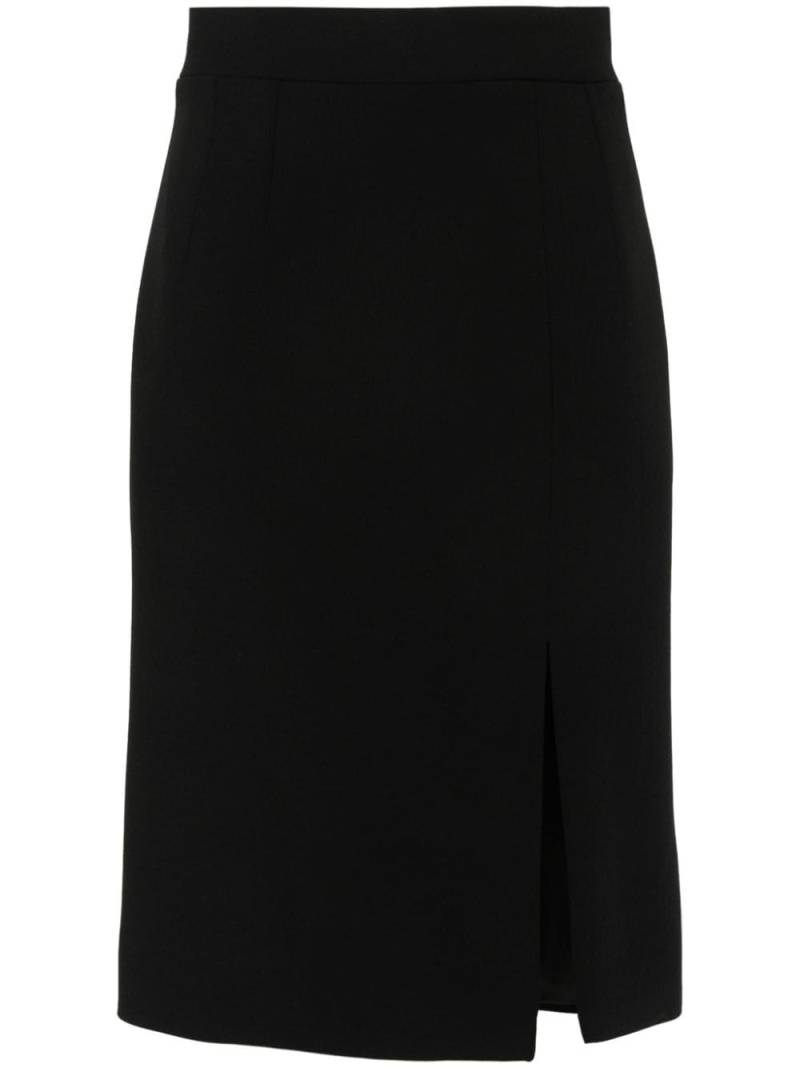 Dolce & Gabbana side-slit pencil skirt - Black von Dolce & Gabbana