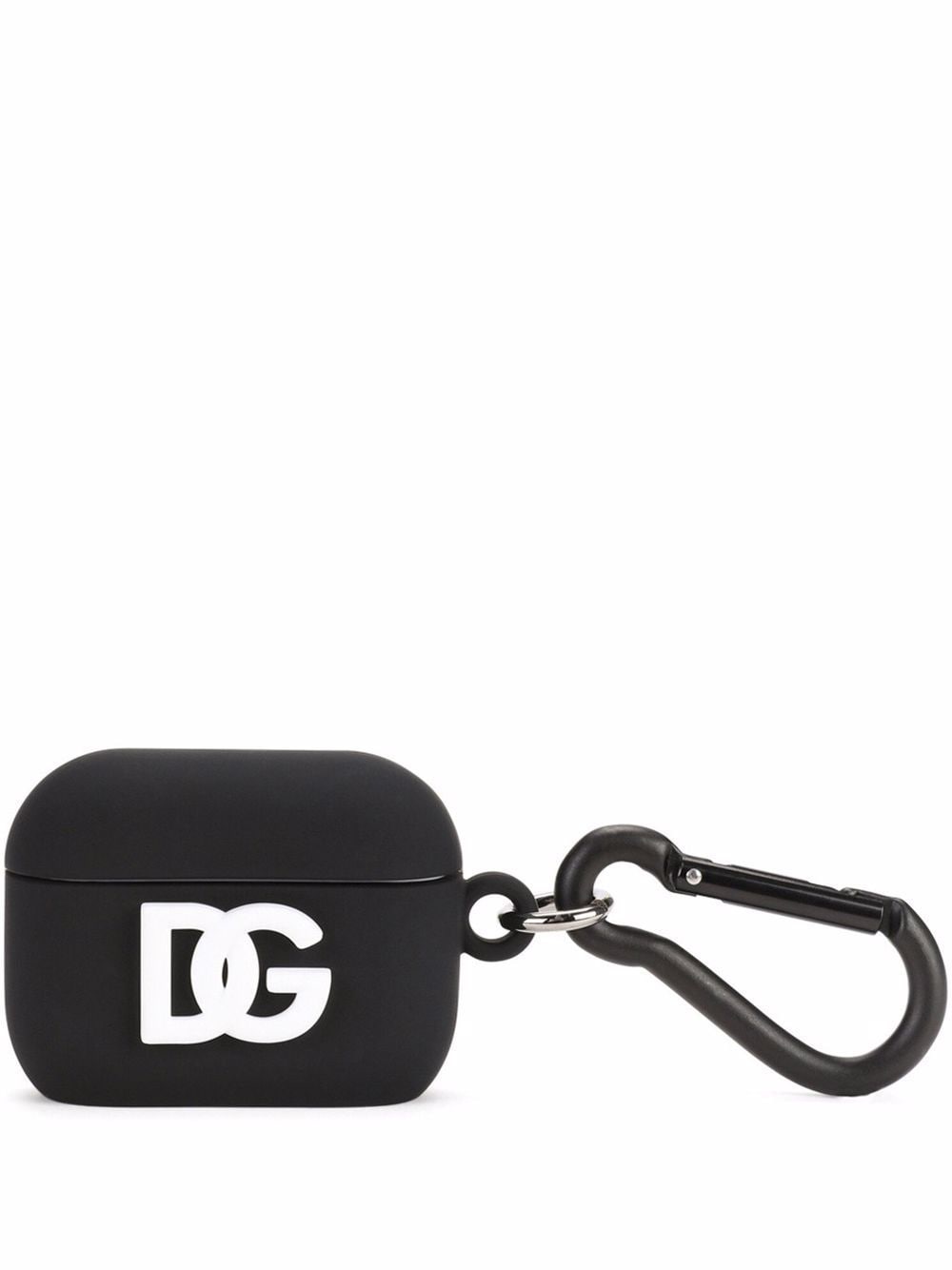 Dolce & Gabbana silicone Airpods Pro case - Black von Dolce & Gabbana