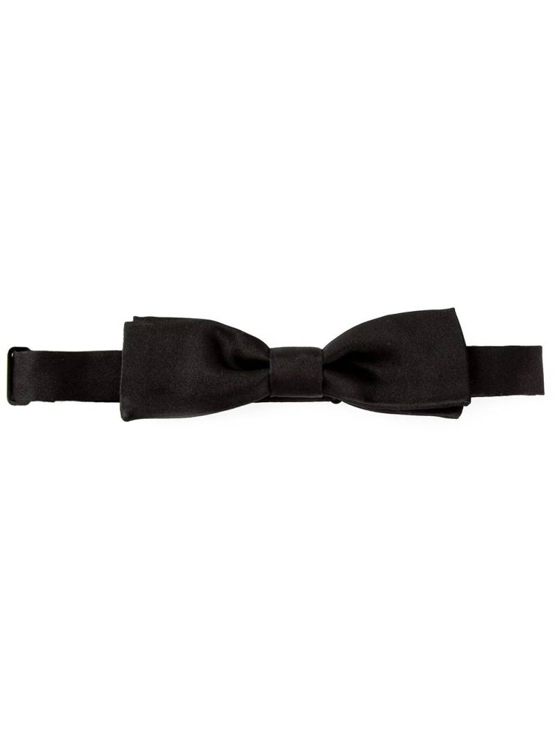 Dolce & Gabbana silk bow tie - Black von Dolce & Gabbana