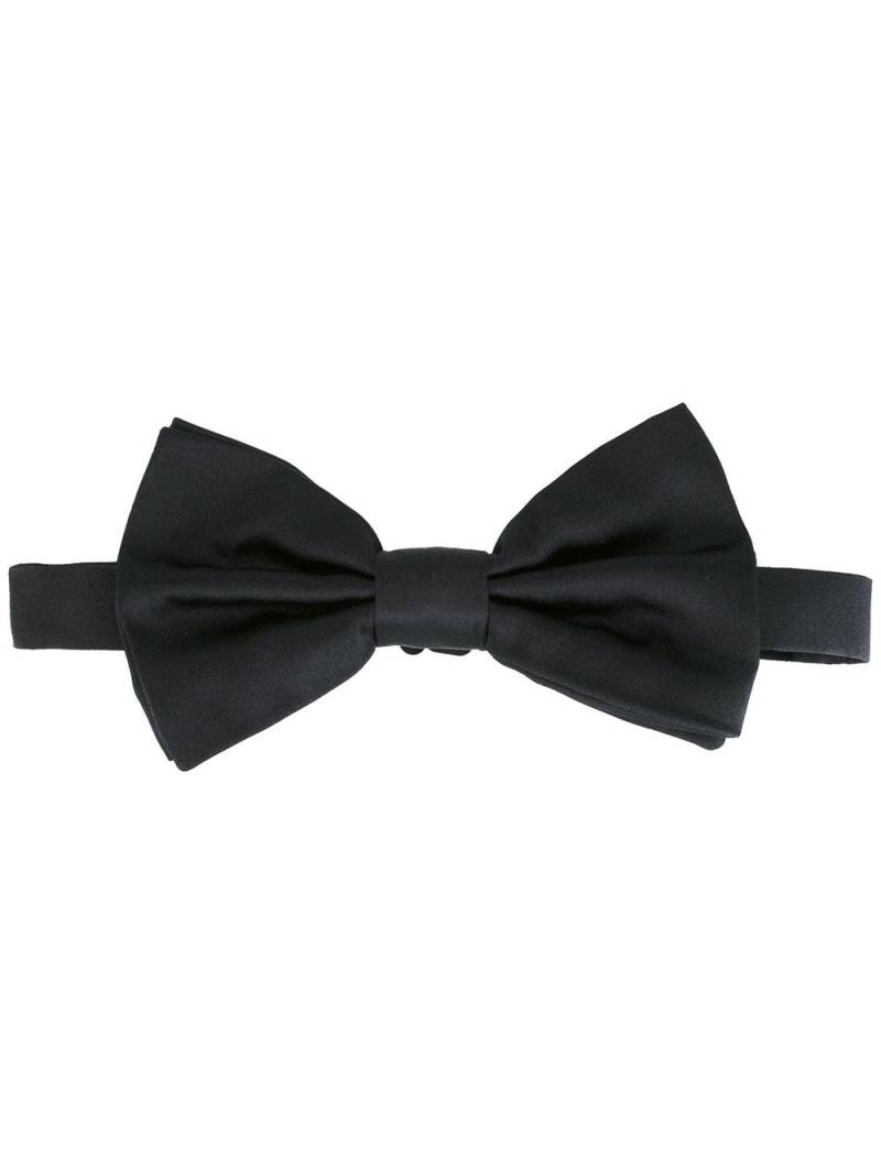 Dolce & Gabbana silk bow tie - Black von Dolce & Gabbana