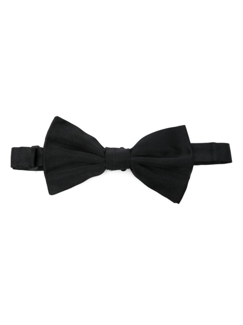 Dolce & Gabbana silk bow tie - Black von Dolce & Gabbana