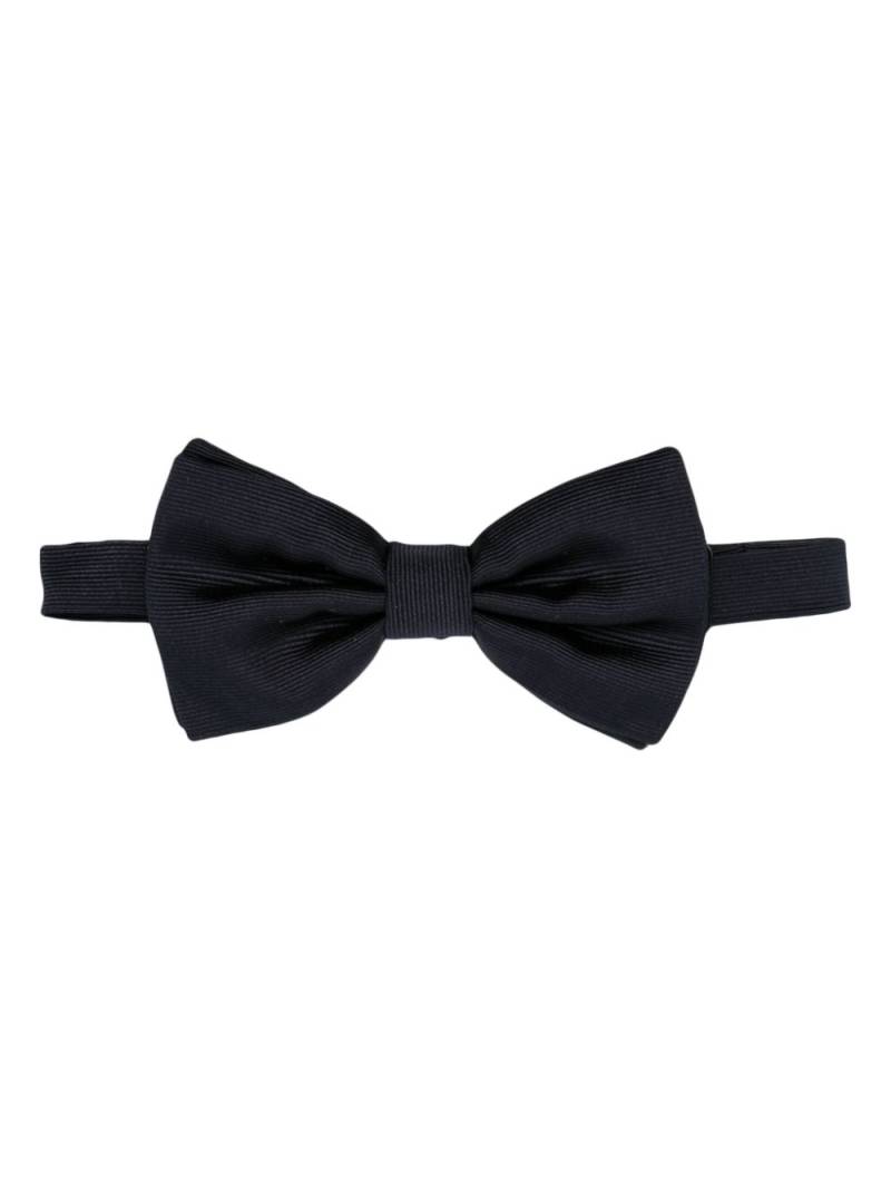 Dolce & Gabbana silk-twill bow tie - Blue von Dolce & Gabbana