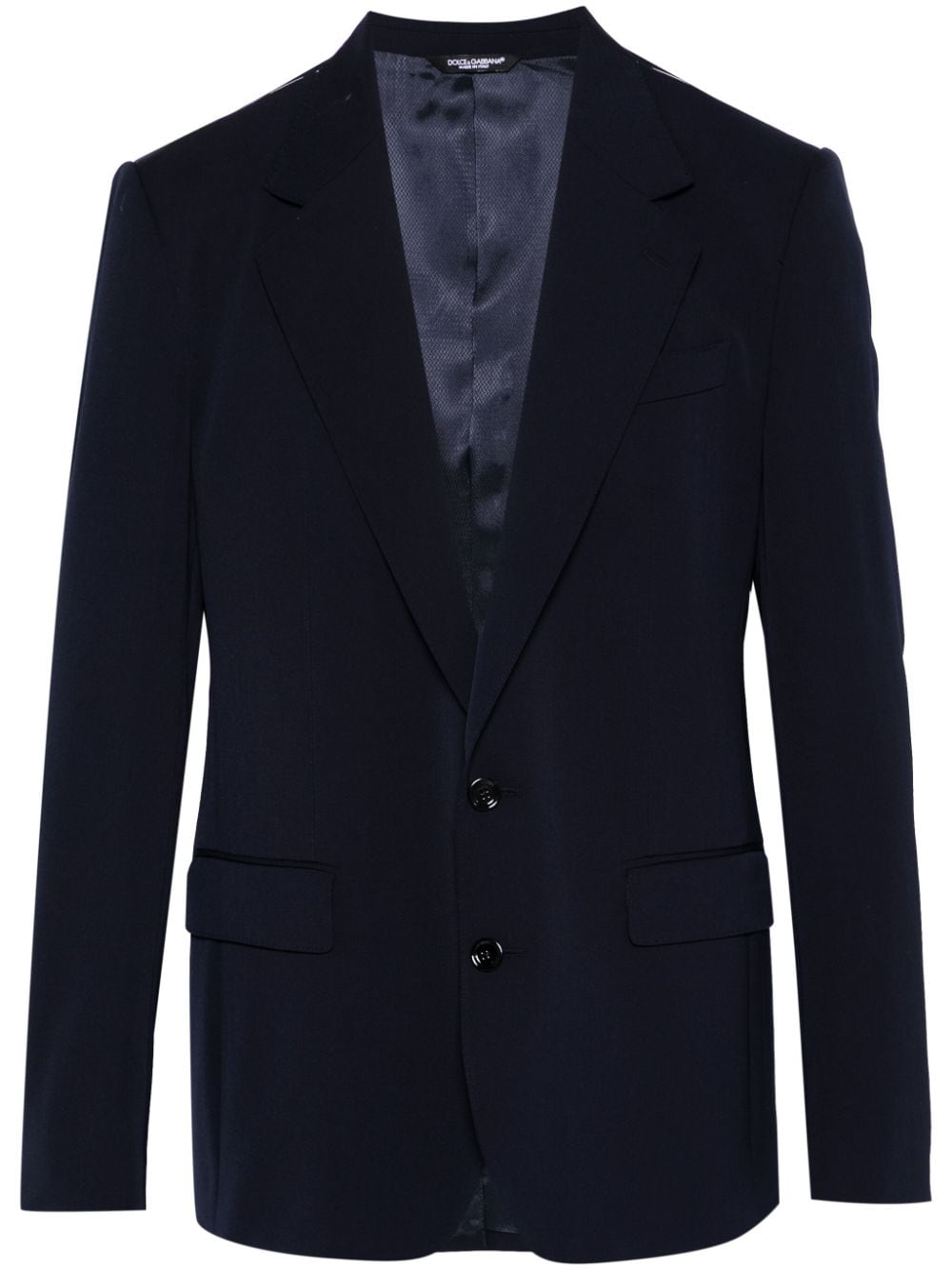 Dolce & Gabbana single-breasted blazer - Blue von Dolce & Gabbana