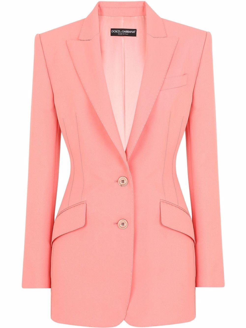 Dolce & Gabbana single-breasted blazer - Pink von Dolce & Gabbana