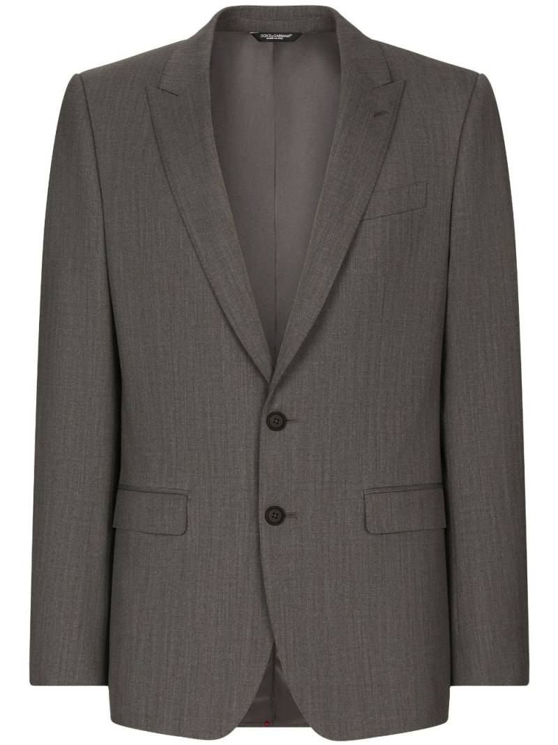 Dolce & Gabbana single-breasted suit - Grey von Dolce & Gabbana