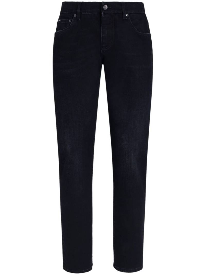 Dolce & Gabbana slim-cut jeans - Black von Dolce & Gabbana