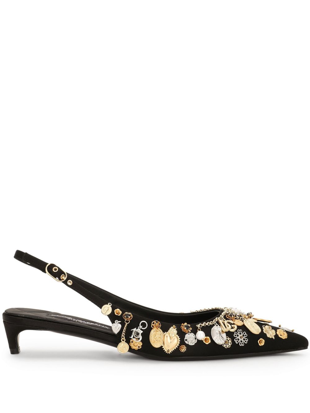 Dolce & Gabbana slingback pumps - Black von Dolce & Gabbana