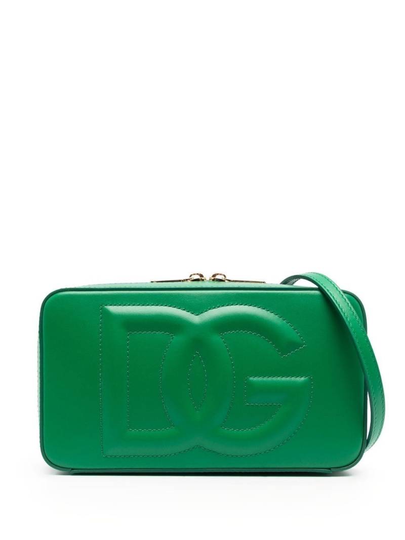 Dolce & Gabbana small DG Logo camera bag - Green von Dolce & Gabbana