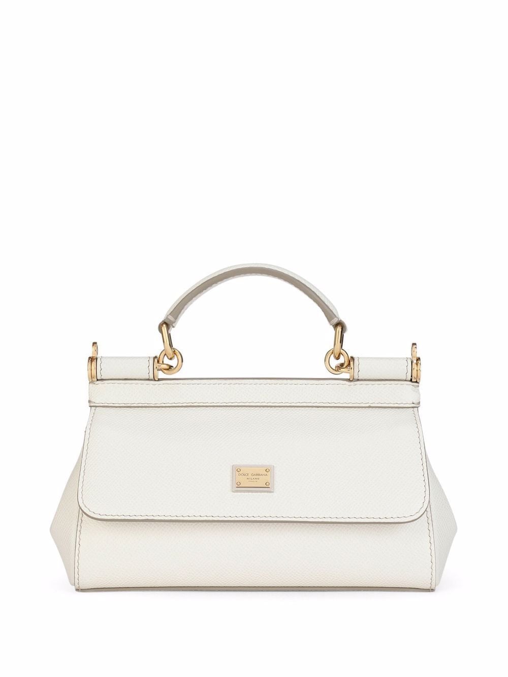 Dolce & Gabbana small Sicily top-handle bag - White von Dolce & Gabbana