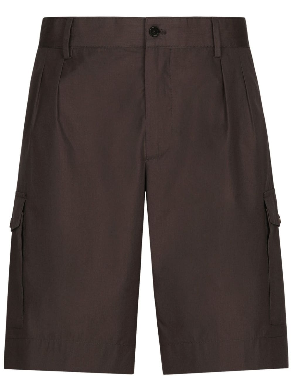 Dolce & Gabbana straight-leg cotton cargo shorts - Brown von Dolce & Gabbana