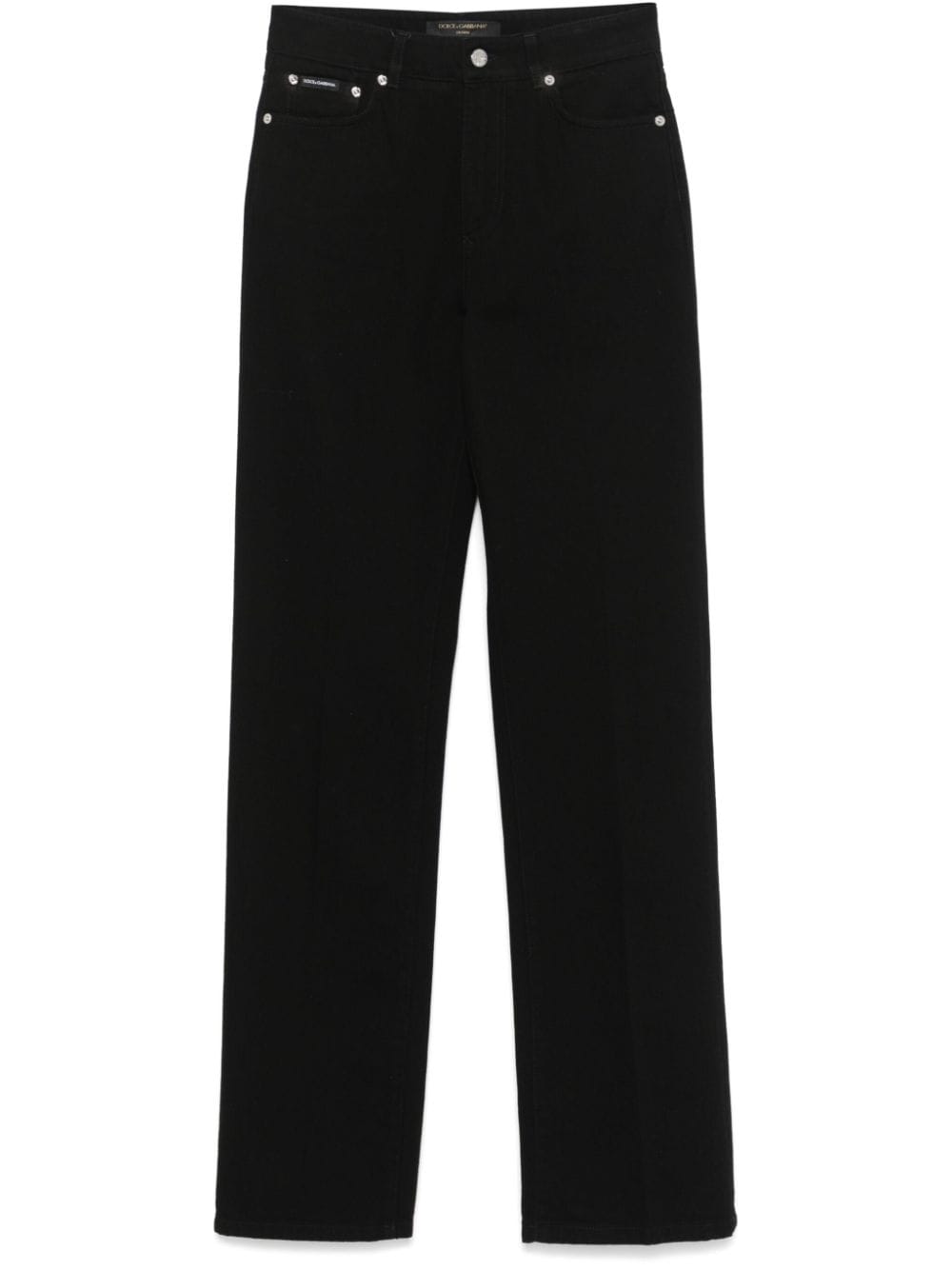 Dolce & Gabbana straight-leg jeans - Black von Dolce & Gabbana